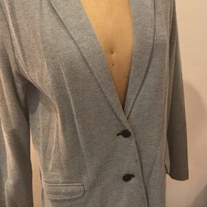 Joan Vass Classic Gray Blazer
